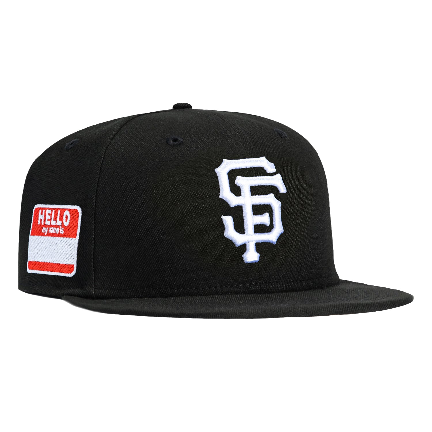 New Era 59Fifty San Francisco Giants My Name Is Patch Hat - Black