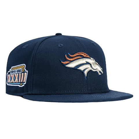 New Era 59Fifty Denver Broncos 1999 Super Bowl Patch Pink UV Hat