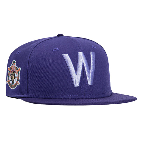New Era 59Fifty Horror Pack Washington Senators 1956 All Star Game Patch Hat - Purple, Purple New Era