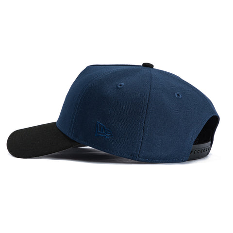 New Era 9Forty A-Frame New York Yankees Sugar Skull Snapback Hat - Navy, Black New Era