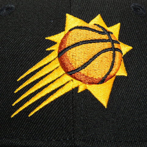 New Era 9Fifty Youth Phoenix Suns Burst OTC Snapback Hat - Black New Era