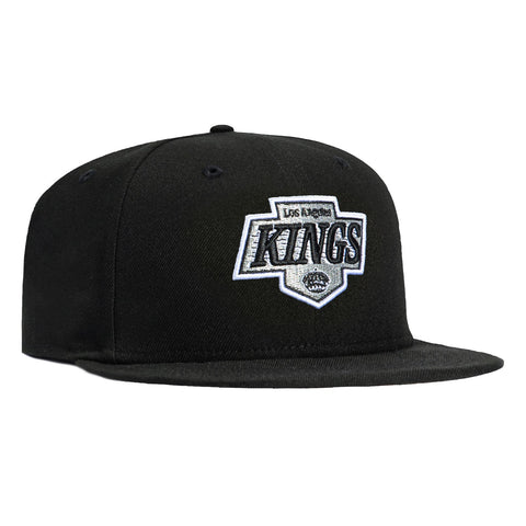 New Era 9Fifty Youth Los Angeles Kings OTC Snapback Hat - Black New Era
