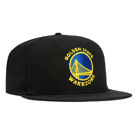 New Era 9Fifty Youth Golden State Warriors OTC Snapback Hat - Black New Era