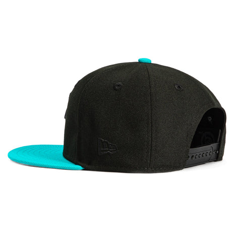 New Era 9Fifty Youth San Jose Sharks Snapback Hat - Black, Teal New Era