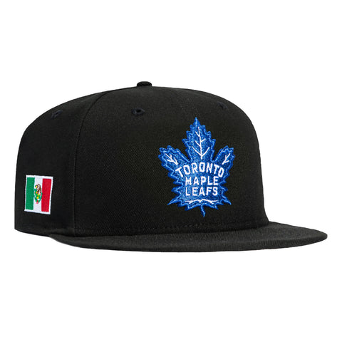 New Era 59Fifty Toronto Maple Leafs Mexico Flag Patch Hat - Black New Era