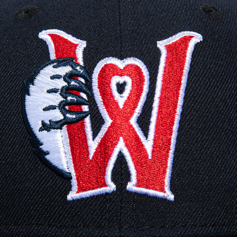 New Era 59Fifty Worcester Woo Sox Pawtucket Hat - Navy New Era