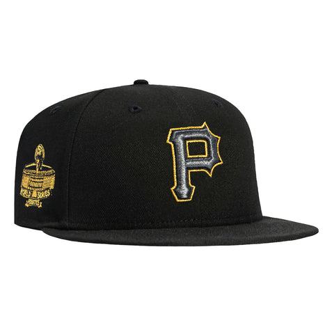 New Era 59Fifty Pittsburgh Pirates 1971 World Series Patch Hat - Black New Era