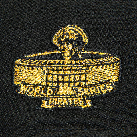 New Era 59Fifty Pittsburgh Pirates 1971 World Series Patch Hat - Black New Era