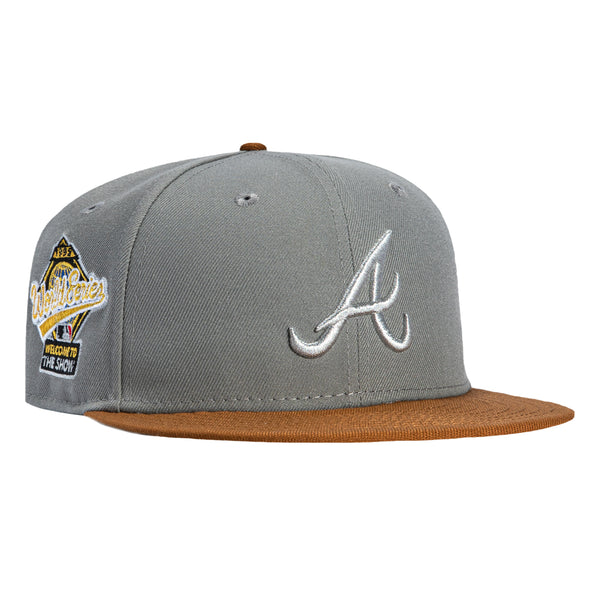 Atlanta Braves All Black 940 A-Frame Snap Back 1995 World Series – CAP USA NYC