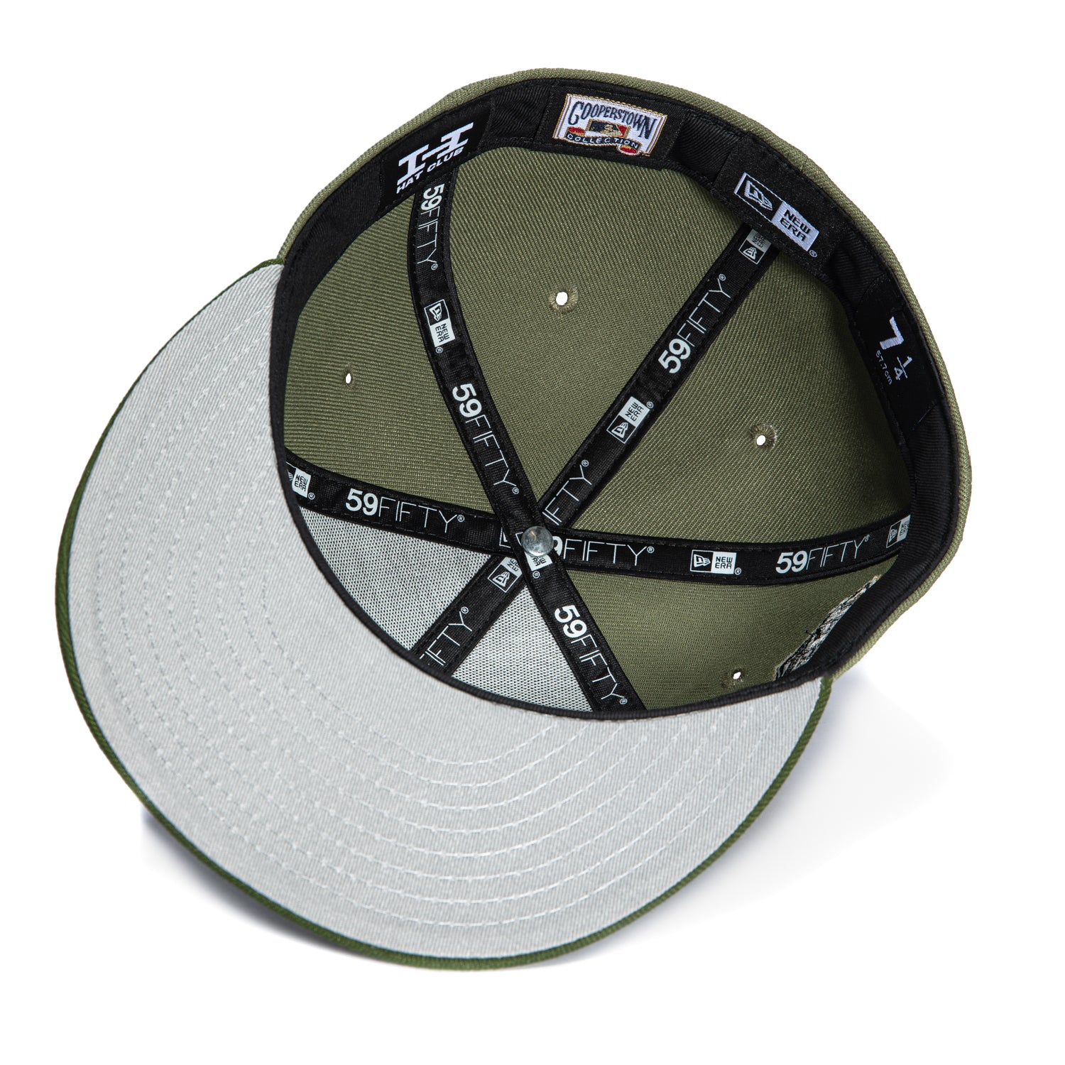 New Era 59Fifty Atlanta Braves 1999 World Series Patch Hat - Olive