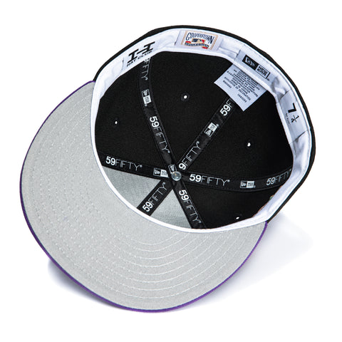 New Era 59Fifty Atlanta Braves 2000 All Star Game Patch Gradient Hat - Black, Purple, Teal