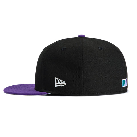 New Era 59Fifty Atlanta Braves 2000 All Star Game Patch Gradient Hat - Black, Purple, Teal