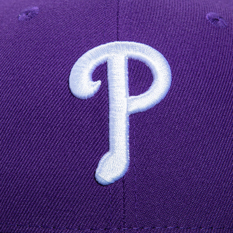 New Era 59Fifty Philadelphia Phillies 1996 All Star Game Patch Hat - Purple, Green New Era