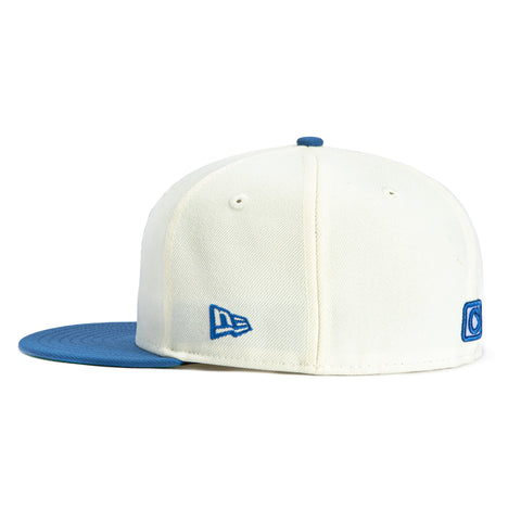 New Era 59Fifty Chamuco Studios LA Fink Hat - White, Indigo New Era
