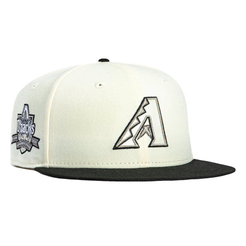 NOTEBOOK 2TONE DBACKS 10TH A WHT/BLK New Era