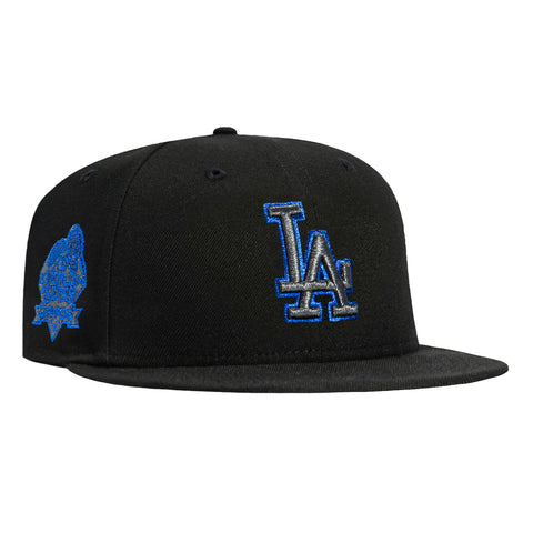 New Era 59Fifty Los Angeles Dodgers 2024 World Series Champions Patch Hat - Black New Era
