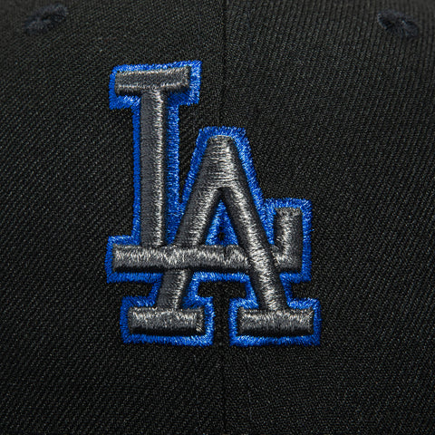 New Era 59Fifty Los Angeles Dodgers 2024 World Series Champions Patch Hat - Black New Era