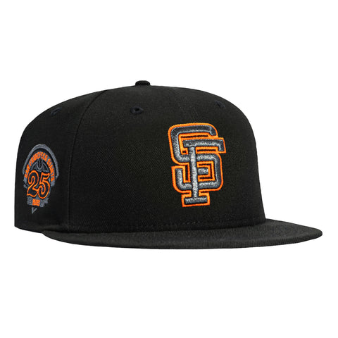 New Era 59Fifty San Francisco Giants 25th Anniversary Patch Hat - Black New Era