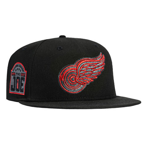 New Era 59Fifty Detroit Red Wings Farewell Season at The Joe Patch Hat - Black New Era