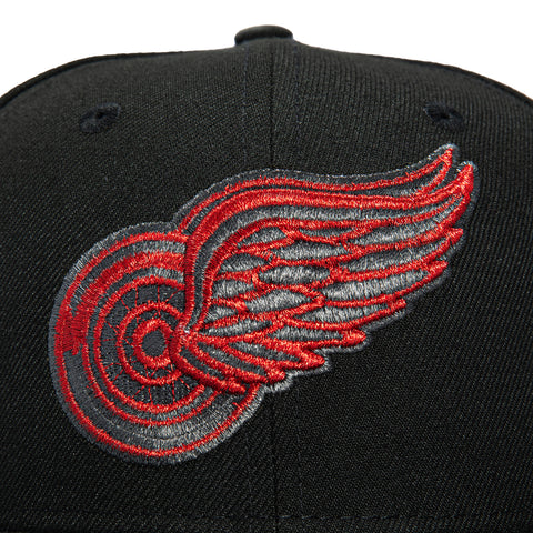 New Era 59Fifty Detroit Red Wings Farewell Season at The Joe Patch Hat - Black New Era