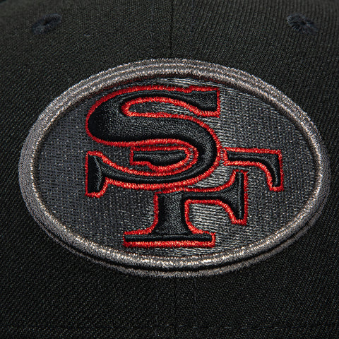 New Era 59Fifty San Francisco 49ers 1995 Super Bowl Patch Hat - Black New Era