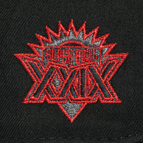 New Era 59Fifty San Francisco 49ers 1995 Super Bowl Patch Hat - Black New Era