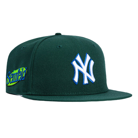 New Era 59Fifty New York Yankees Seinfeld Patch Hat - Green, White New Era