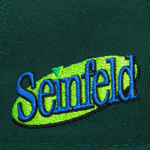 New Era 59Fifty New York Yankees Seinfeld Patch Hat - Green, White New Era