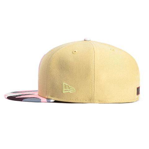 New Era 59Fifty New York Mets 40th Anniversary Stadium Patch Hat - Tan, Camo New Era