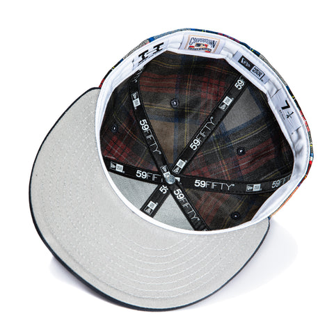 New Era 59Fifty Flannel Minnesota Twins 2014 All Star Game Patch Hat - Red Flannel, Navy