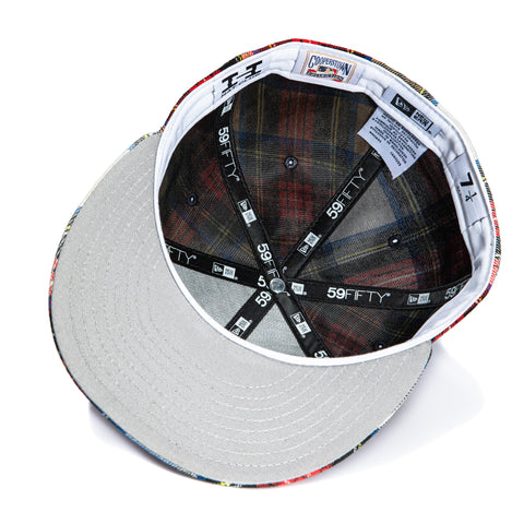 New Era 59Fifty Flannel Houston Astros 35th Anniversary Patch 1994 Hat - Red Flannel