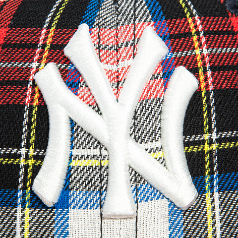 New Era 59Fifty Flannel New York Yankees 1949 World Series Patch Hat - Red Flannel