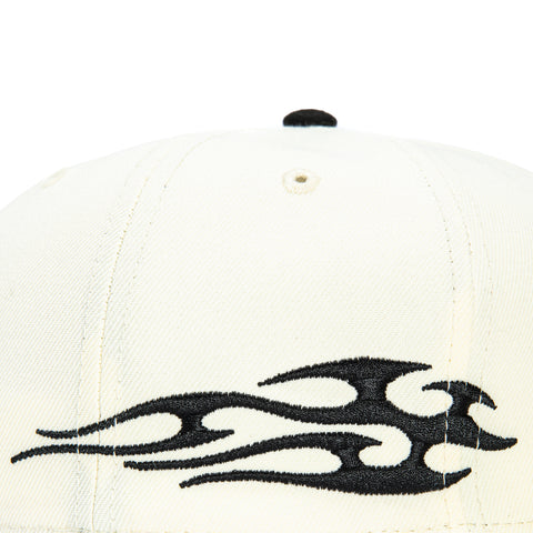 New Era 59Fifty Philadelphia Phillies Tribal Tattoo Stitching Patch Hat - White, Black New Era