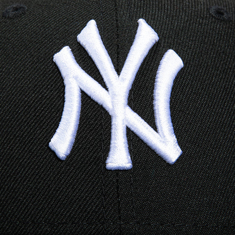 New Era 59Fifty New York Yankees Tribal Tattoo Stitching Patch Hat - Black, White New Era