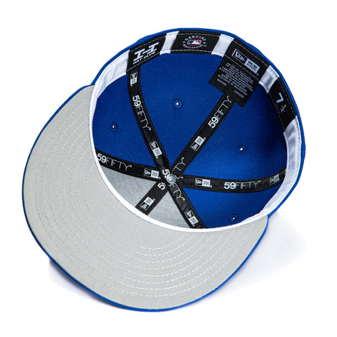 New Era 59Fifty Baltimore Orioles Tribal Tattoo Stitching Patch Alternate Hat - Royal, White New Era