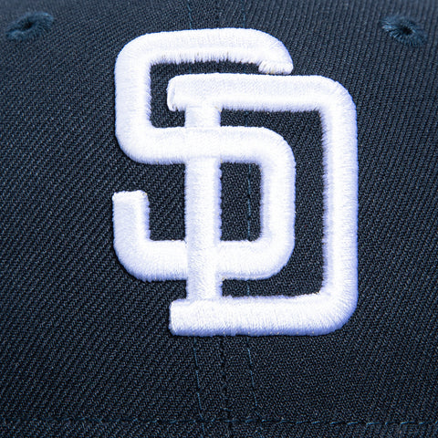New Era 59Fifty San Diego Padres Tribal Tattoo Stitching Patch Hat - Navy, White New Era