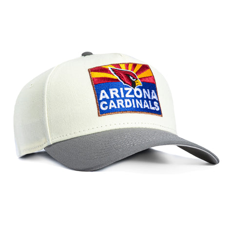 AF940 AZ CARDS FLAG LOGO 2T WHT/SGY New Era