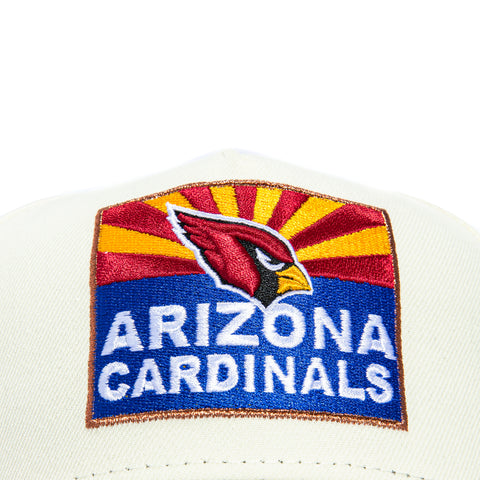 AF940 AZ CARDS FLAG LOGO 2T WHT/SGY New Era