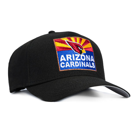 AF940 AZ CARDS FLAG LOGO BLK New Era