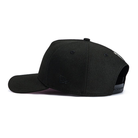 New Era 9Forty A-Frame Las Vegas Aces A'ja Wilson 22 Patch Snapback Hat - Black New Era