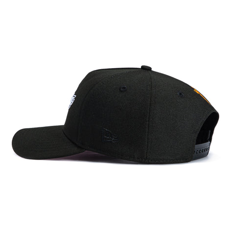 New Era 9Forty A-Frame Phoenix Mercury Diana Taurasi 3 Patch Snapback Hat - Black New Era