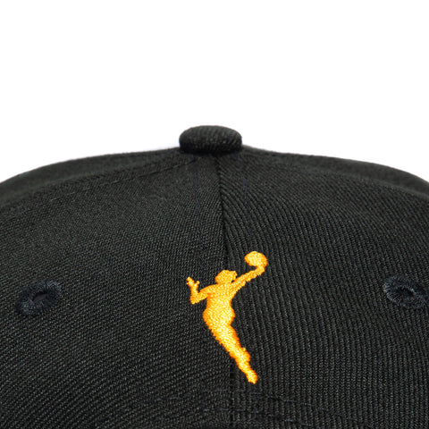 New Era 9Forty A-Frame Phoenix Mercury Diana Taurasi 3 Patch Snapback Hat - Black New Era