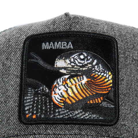 Goorin Bros Mamba Adjustable Snapback Trucker Hat - Grey Goorin Bros