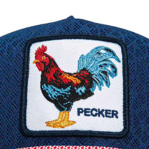 Goorin Bros Tactical Rooster Pecker Adjustable Trucker Hat - Navy Goorin Bros