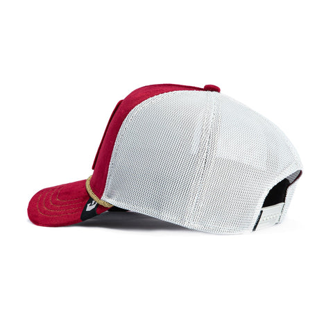 Goorin Bros Garnet Rooster Adjustable Trucker Hat - Cardinal Goorin Bros