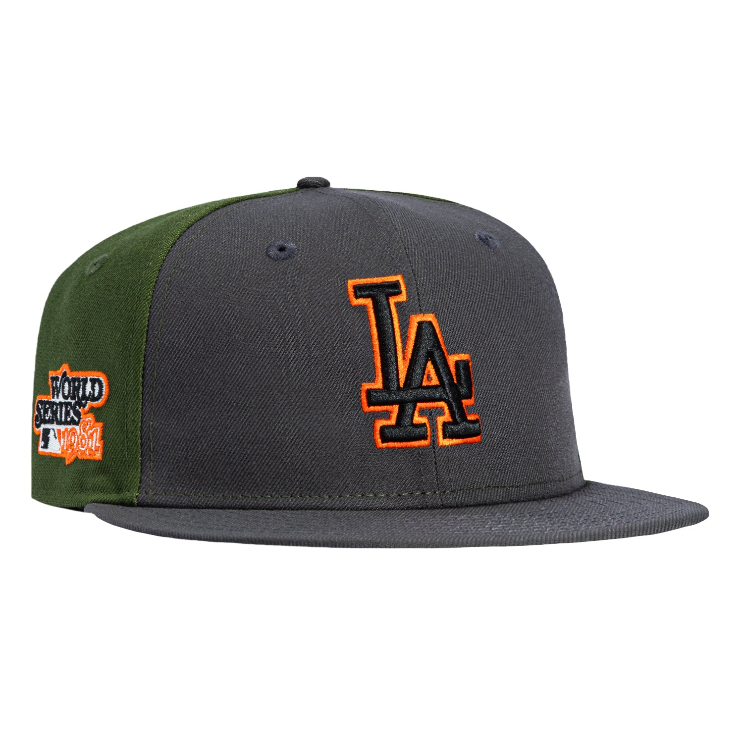 New Era 59Fifty Los Angeles Dodgers 1981 World Series Patch Rail