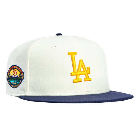 2TONE DODGERS 50TH STADIUM WHT/BLK/GLD New Era
