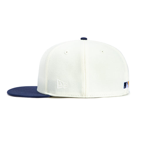 2TONE DODGERS 50TH STADIUM WHT/BLK/GLD New Era