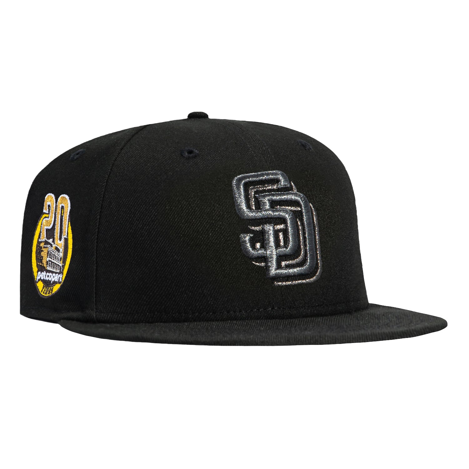 New Era 59Fifty San Diego Padres 20th Anniversary Patch Hat