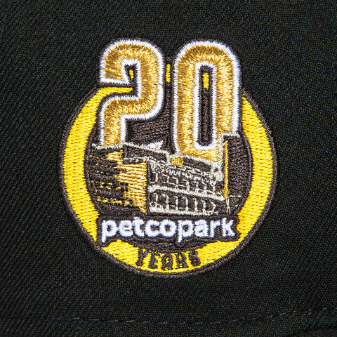 5950 PADRES 20TH BLK/MBP New Era